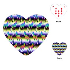 Shinyflowers Playing Cards Single Design (heart) by Sparkle