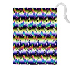 Shinyflowers Drawstring Pouch (5xl)