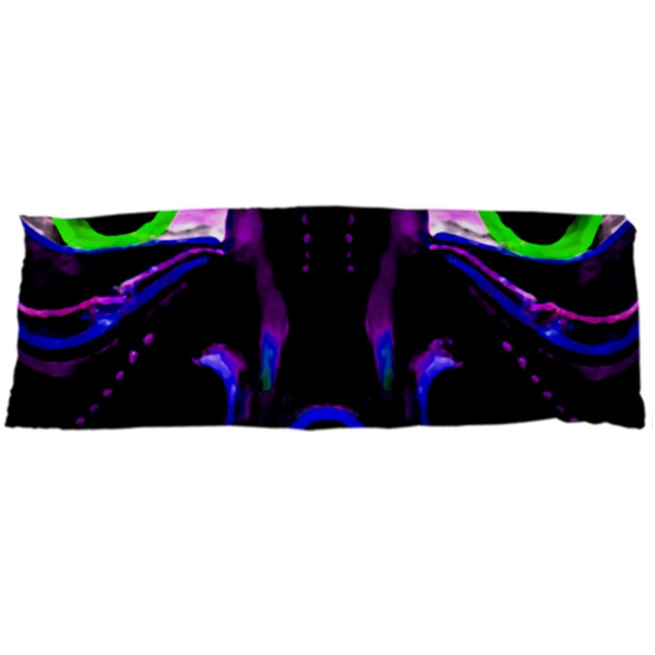 Demon Ethnic Mask Extreme Close Up Illustration Body Pillow Case Dakimakura (Two Sides)