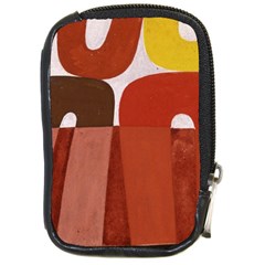 Sophie Taeuber Arp, Composition À Motifs D arceaux Ou Composition Horizontale Verticale Compact Camera Leather Case by Sobalvarro