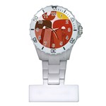 Sophie Taeuber Arp, Composition à Motifs D arceaux Ou Composition Horizontale Verticale Plastic Nurses Watch Front