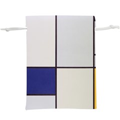 Tableau I, By Piet Mondriaan  Lightweight Drawstring Pouch (xl) by Sobalvarro