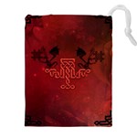 Decorative Celtic Knot With Dragon Drawstring Pouch (5XL) Front