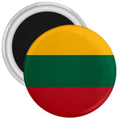 Lithuania Flag 3  Magnets by FlagGallery