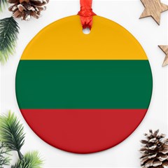 Lithuania Flag Ornament (round) by FlagGallery