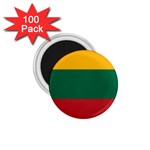 Lithuania Flag 1.75  Magnets (100 pack)  Front