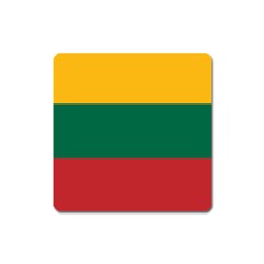 Lithuania Flag Square Magnet by FlagGallery