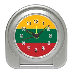 Lithuania Flag Travel Alarm Clock by FlagGallery