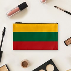 Lithuania Flag Cosmetic Bag (small) by FlagGallery