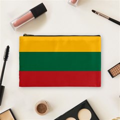 Lithuania Flag Cosmetic Bag (medium) by FlagGallery