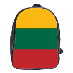 Lithuania Flag School Bag (large) by FlagGallery