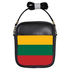 Lithuania Flag Girls Sling Bag by FlagGallery