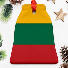 Lithuania Flag Bell Ornament (two Sides) by FlagGallery