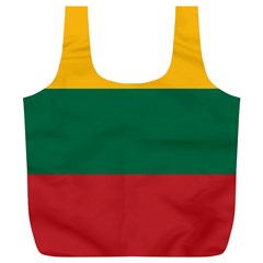 Lithuania Flag Full Print Recycle Bag (xl) by FlagGallery