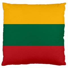 Lithuania Flag Standard Flano Cushion Case (one Side) by FlagGallery