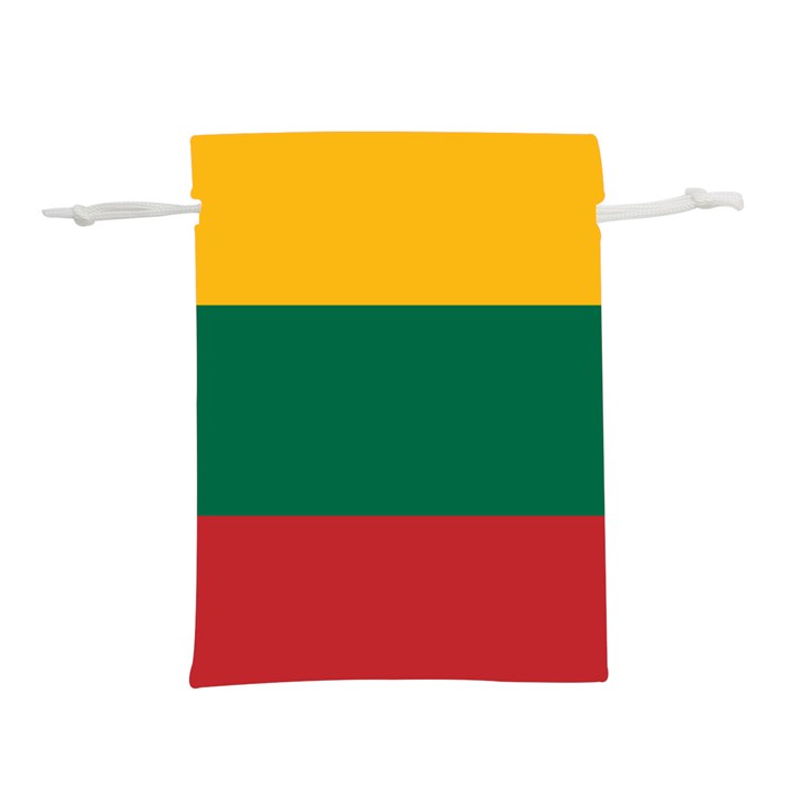 Lithuania Flag Lightweight Drawstring Pouch (M)