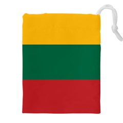 Lithuania Flag Drawstring Pouch (4xl) by FlagGallery