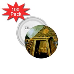 Awesome Steampunk Pyramid In The Night 1 75  Buttons (100 Pack)  by FantasyWorld7