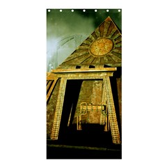 Awesome Steampunk Pyramid In The Night Shower Curtain 36  X 72  (stall)  by FantasyWorld7