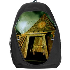 Awesome Steampunk Pyramid In The Night Backpack Bag by FantasyWorld7