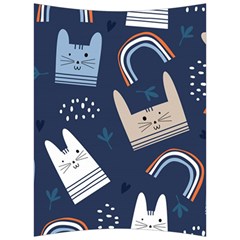 Colorful Cute Cats Seamless Pattern Back Support Cushion