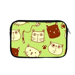 Cute Hand Drawn Cat Seamless Pattern Apple Macbook Pro 13  Zipper Case by Vaneshart