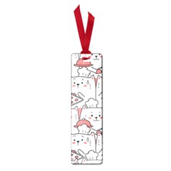 Cute Cat Chef Cooking Seamless Pattern Cartoon Small Book Marks by Vaneshart