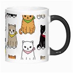 Cat Kitten Seamless Pattern Morph Mugs Right