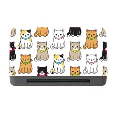 Cat Kitten Seamless Pattern Memory Card Reader With Cf by Vaneshart