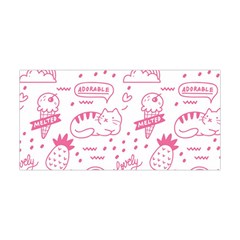 Cute Girly Seamless Pattern Yoga Headband by Vaneshart