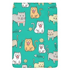 Seamless Pattern Cute Cat Cartoon With Hand Drawn Style Removable Flap Cover (l) by Vaneshart