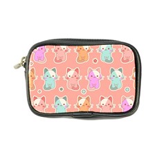 Cute Kawaii Kittens Seamless Pattern Coin Purse by Vaneshart