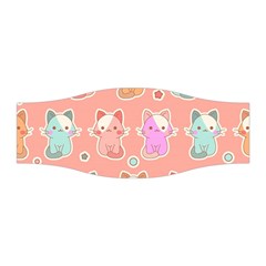 Cute Kawaii Kittens Seamless Pattern Stretchable Headband by Vaneshart