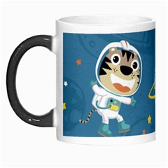 Seamless Pattern Funny Astronaut Outer Space Transportation Morph Mugs by Vaneshart