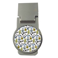 Everyday Things Pattern Money Clips (round) 