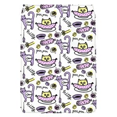 Hand Drawn Cute Cat Pattern Removable Flap Cover (s) by Vaneshart