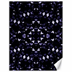 Dark Blue Ornament Pattern Design Canvas 18  X 24 