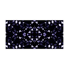 Dark Blue Ornament Pattern Design Yoga Headband