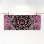 Sakura Wreath And Cherry Blossoms In Harmony Hand Towel Front