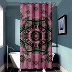 Sakura Wreath And Cherry Blossoms In Harmony Shower Curtain 36  x 72  (Stall)  Curtain(36 X72 ) - 33.26 x66.24  Curtain(36 X72 )