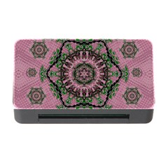 Sakura Wreath And Cherry Blossoms In Harmony Memory Card Reader With Cf by pepitasart