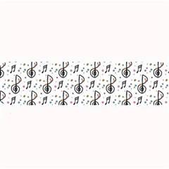 Musical Notes Pattern Large Bar Mats by Wegoenart