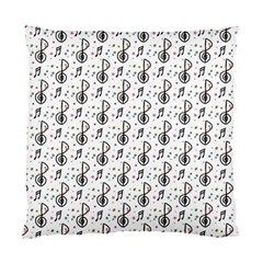 Musical Notes Pattern Standard Cushion Case (two Sides) by Wegoenart