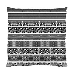 Borders Ikat Ethnic Frame Tribal Standard Cushion Case (two Sides) by Wegoenart