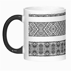 Borders Ikat Ethnic Frame Tribal Morph Mugs by Wegoenart