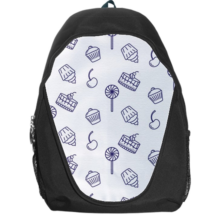 Cup Cake Cake Pattern Delicious Backpack Bag