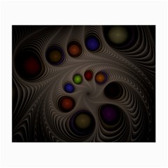 Fractal Fantasy Abstract Pattern Small Glasses Cloth by Wegoenart