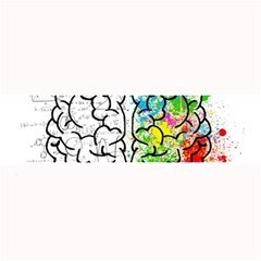 Brain Mind Psychology Idea Drawing Large Bar Mats by Wegoenart