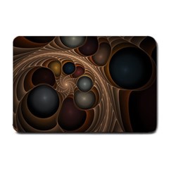 Fractal Fantasy Design Construction Small Doormat  by Wegoenart