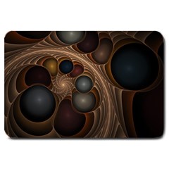 Fractal Fantasy Design Construction Large Doormat  by Wegoenart